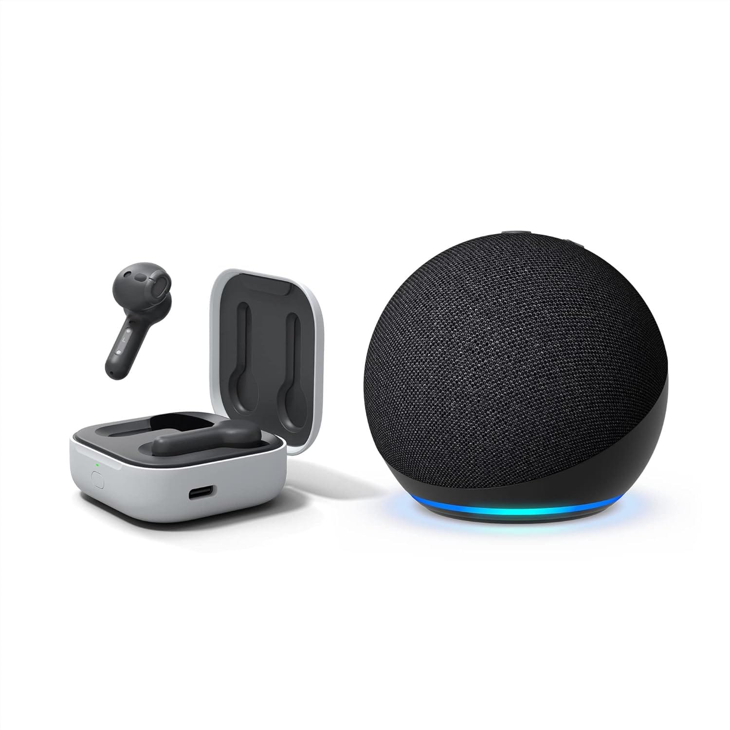 Echo Dot (5.ª generación) | Carbón con Echo Buds